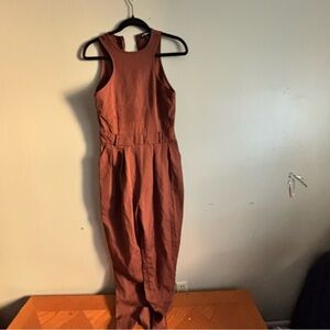 PrettyLittleThing Chocolate Brown Jumpsuit